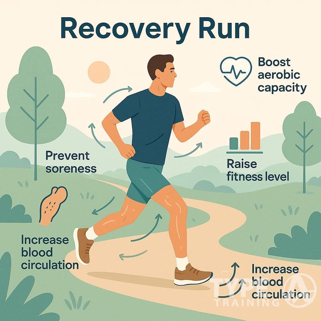 a man running in a park