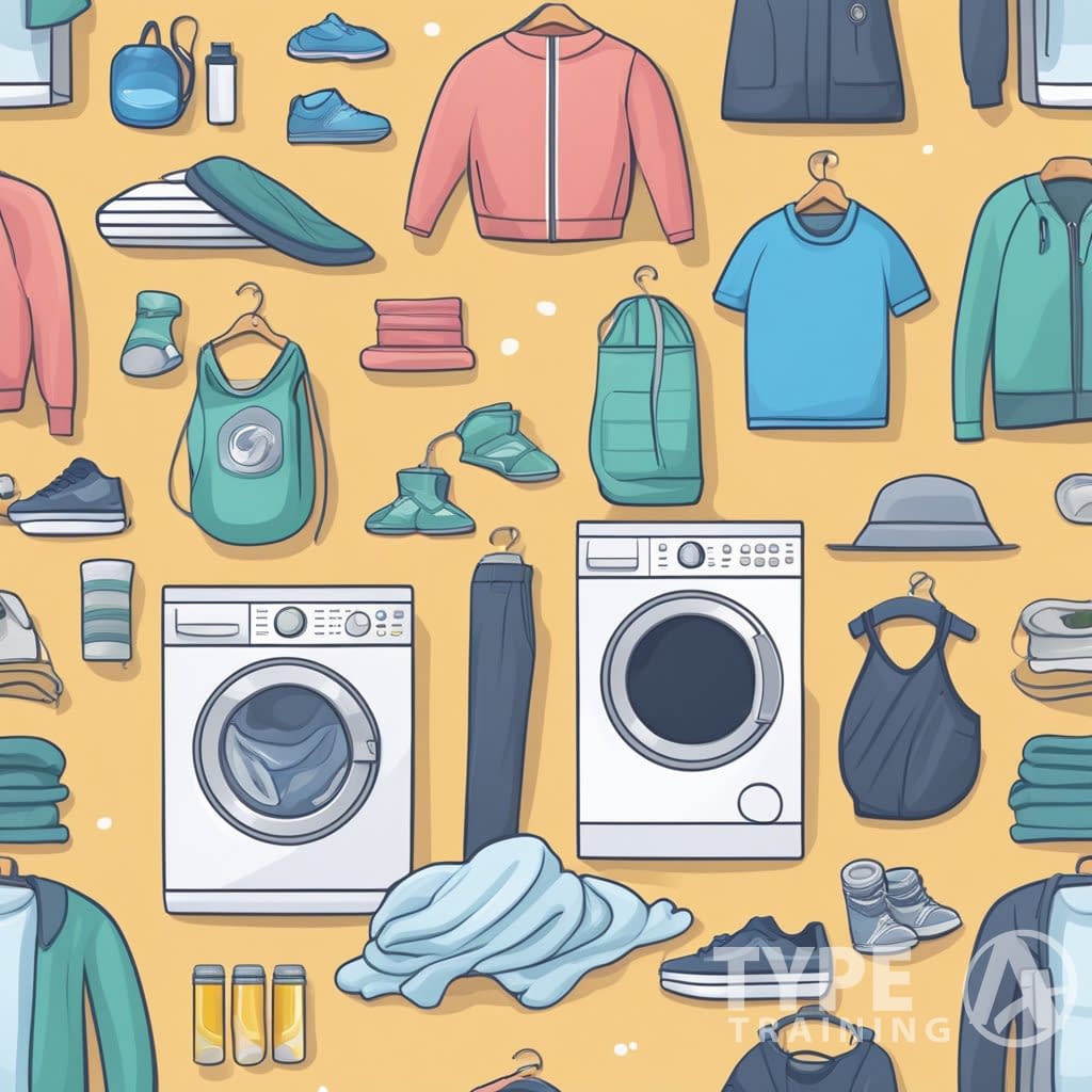 Maintenance on workout and running gear