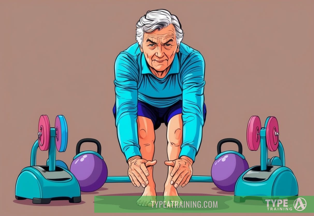 Male doing Mobility Training Maintaining Your Flexibility