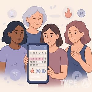 a group of women holding a phone