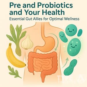 a poster of a person's body with various foods