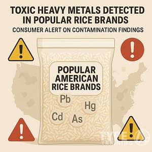 a poster of a bag of rice