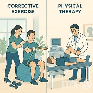 a man and woman doing exercise