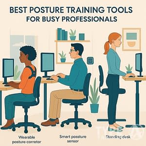 a group of people sitting at desks