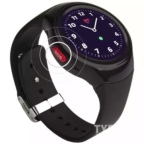 Medical Guardian MGMove Smartwatch - Call to Activate - Wearable Medical Alert System for Seniors - GPS Bracelet for Elderly w/Cellular Coverage