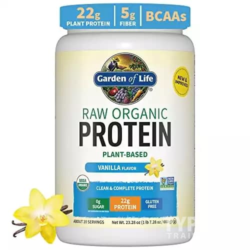 Garden of Life Organic Vegan Vanilla Protein Powder