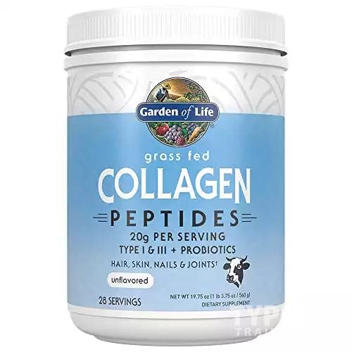Garden of Life Grass Fed Collagen Peptides Powder