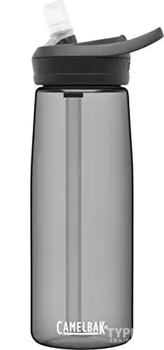CamelBak eddy+ Water Bottle with Tritan Renew Straw Top 25oz, Charcoal