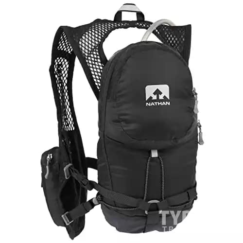 Nathan Intensity Hydration Running Vest with 2 Liter Bladder Included. Back Pack with Drinking Bite Valve