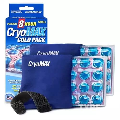 CryoMAX Cold Pack, Reusable, 8 Hour Cold Therapy