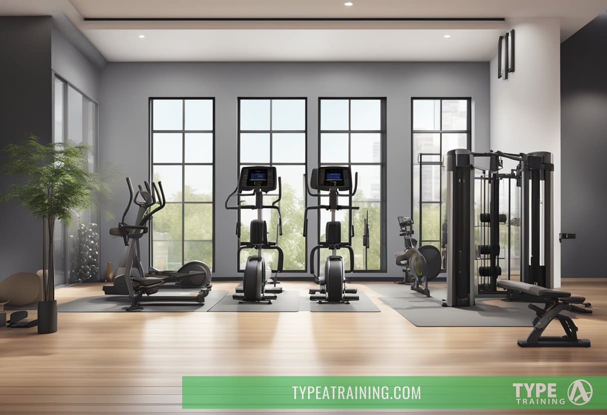 A price list for personal training at Equinox, with clear pricing and package options, displayed in a sleek and modern gym setting