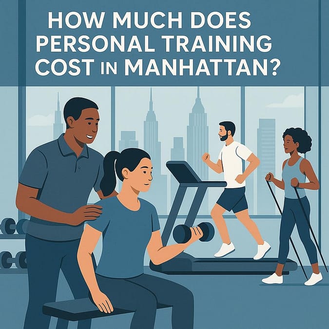 a man and woman in a gym