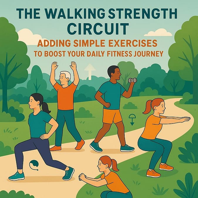 a group of people doing exercises