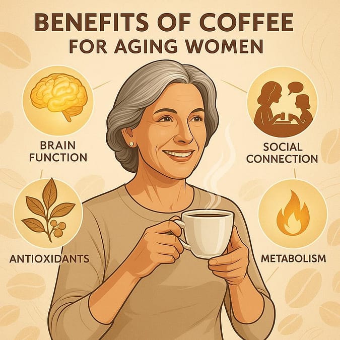 Coffee Benefits for Aging Women: Cognition & Physical Function