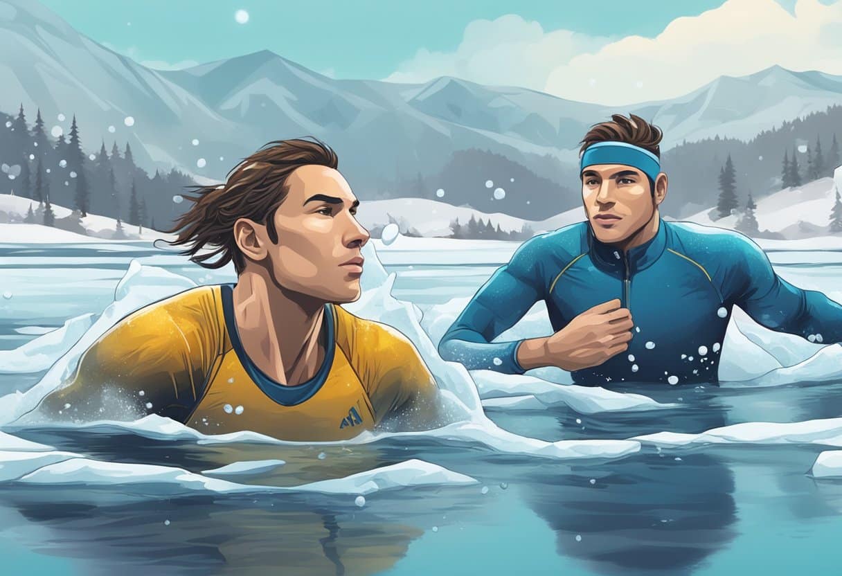 Take Ice baths or Epsom salt baths