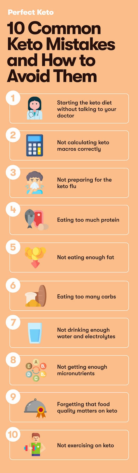 Common Mistakes on the Ketogenic Diet