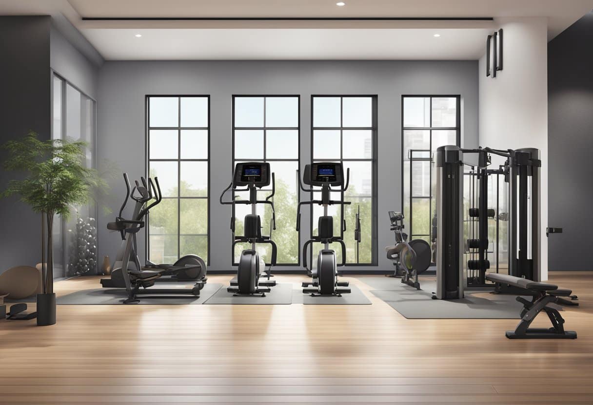 A price list for personal training at Equinox, with clear pricing and package options, displayed in a sleek and modern gym setting