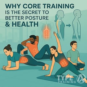 a group of people stretching