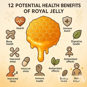 a poster of a honeycomb with text and images