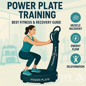 a woman on an exercise machine